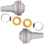 2 kits de jets de lavage � contre - courant - complets avec raccords, assemblage de globe oculaire, colliers, ...
