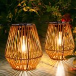 2 lanternes solaires d'ext�rieur, lanternes solaires artisanales ip65, lanternes solaires suspendues, ...