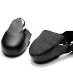 2 morceaux de couvre - chaussures en cuir, protge - orteils, couvre - chaussures de toiture