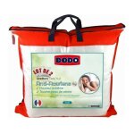 Dodo lot de 2 oreillers anti - acariens belle nuit 60x60 cm blanc