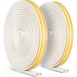 2 pack 20m bande de joint, miciler auto - adh�sif anticollision joint de porte, joint d'�tanch�it� de ...