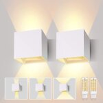 2 pack applique murale angle de faisceau r�glable chambre luminaires ampoule led g9 rempla�able aluminium ...