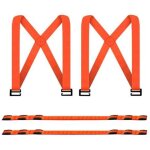 2 packs de sangles de levage et de dmnagement, sangles de portage  l'paule pour 2 personnes, sangles ...