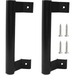 2 pack sliding door handle - 8 inch aluminum alloy sliding glass door handles pull fits 6 - 5 / 8 in ... 2 pack sliding door handle - 8 inch aluminum alloy sliding glass door handles pull fits 6 - 5 / 8 in ...