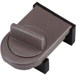 2 pack sliding door and window blocker, anti - theft protection, adjustable safety lock stopper, corner ...