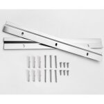 2 paire barre de fixation en z pour miroir lourd, 30cm cintre pour tableau en alliage d'aluminium avec ...