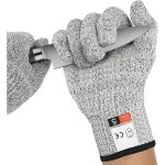 2 paires gants anti - coupures gants anti - coupures professionnels haute protection, gants de travail ...