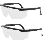 2 paires de lunettes de s�curit�, lunettes de protection oculaire, lunettes de travail