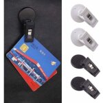2 paires pinces  ventouse pour voiture, ventouses de fixation support ticket pare brise ventouse crochet ...