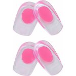 2 paires de talonnettes en gel de silicone pour le traitement de la fasciite plantaire, de l'�pine calcan�enne ...