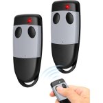 2 parties telecommande portail 433. 92 mhz pour cardin s449 qz1, s449 qz2, t�l�commande de portail pour ...