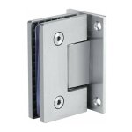 Cyslmuk - 2 pcs 8 - 10mm raccords viss�s, clips pour charni�res de portes en verre, supports muraux sans ...