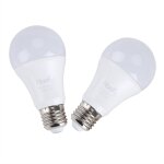 2 pcs ampoules capteur de cr�puscule lumi�re, 7w led intelligent lampe d�tecteur photosensor int�gr� ...