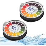 2 pcs. bandelettes de test de ph sur rouleau, plage de mesure 0 - 14, indicateur de tournesol papier ... 2 pcs. bandelettes de test de ph sur rouleau, plage de mesure 0 - 14, indicateur de tournesol papier ...