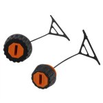 2 pcs bouchon de carburant et bouchon d'huile pour tron�onneuse stihl, pi�ces de rechange m�talliques ...