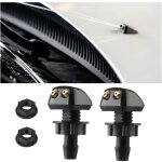 2 pcs buses de lave - glace avant voiture jet de pulv�risation, petit d'essuie - glace de lave - glace ...