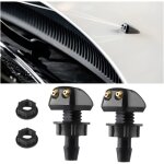 2 pcs buses de lave - glace avant voiture jet de pulv�risation, petit d'essuie - glace de lave - glace ...