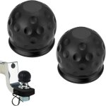 2 pcs cache boule attelage, cache boule attelage voiture, protection boule attelage, couverture � boule ...