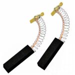 2 pcs charbon moteur lave linge compatibles avec bosch siemens, les lave - linge logixx maxx silenceperfect ...