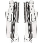 2 pcs charni�re de porte d'armoire, charni�re � ressort, 80 � paumelles de porte pour portes de meuble ...