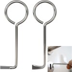 2 pcs clef passe partout set, cl� passe - partout, cl� universell, ouvre presque toutes les portes, kit ...