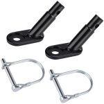 2 pcs coupleur de remorque de v�lo - achement de connecteur d'attelage de remorque de v�lo pour enfant ...