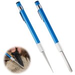 2 pcs couteaux aiguiseur diamant portable sont utiliss pour couteaux  dents couteau ciseau, bton d'afftage ...