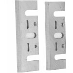 2 pcs deux paires de lames de remplacement de rabot �lectrique manuel hss pour raboteuses � bois - ahlsen ...