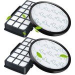 2 pcs filtre accessoires , zr006001 filtres pour aspirateurs rowenta x - trem power cyclonic / silence ...