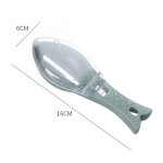 2 pcs grattoir � �cailles de poisson, poisson ecaille nettoyage ecailleur poisson professionnel pour ...