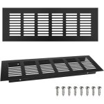 2 pcs grille de ventilation, grille d'a�ration aluminium, 250mm grille ventilation rectangulaire grille ...