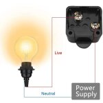 2 pcs interrupteurs de porte d'armoire interrupteur automatique 1a 250v lampe de placard interrupteurs ...