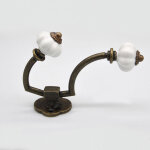 2 pcs pat�re antique pat�res pat�res � l'ancienne pat�re adh�sive porte - chapeau porte - v�tements mural ...