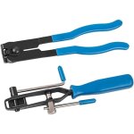 2 pcs pince pour collier de serrage, pince colliers bandes  sertir, outil d'installation de bande de ...