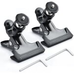 2 pcs pince porte r�flecteur avec t�te rotule � vis 1 / 4 , pince � ressort clip de montage tr�pied camera ...