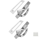 2 pcs poign�e encastr�e, poign�es invisibles rotatives, tatami poign�es cach�es pour tiroir armoire de ...