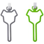 2 pcs porte - sac � d�jections canines pour laisse, distributeur de sacs � crottes pour chien, clip lib�rant ...