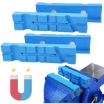 2 pcs protection d'tau magntique en tpu mors de protection pour tau souple protge - mchoires d'tau ...