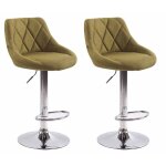 Clp - 2 pcs rgls sur willy et chaises rglables avec des reproches de pied de diffrentes couleurs ...