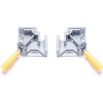 2 pcs serre joint angle 90 �, etau d'angle alliage d'aluminium pince de soudage d'angle avec m�choire ...