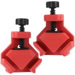 2 pcs serre joint angle 90 �, serre joint d'angle r�glable pour epaisseur de panneau 2 - 26 mm, serres ...