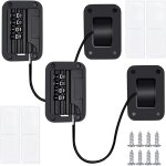 2 pcs verrou de r�frig�rateur avec code, r�frig�rateur serrure � code, verrou de r�frig�rateur enfant, ...