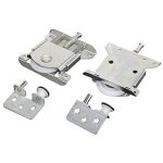 2 pices roulette porte coulissante placard, pices de porte coulissantes pour porte de garde - robe, roues, ...