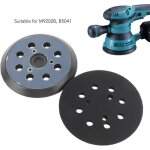 2 pices 125mm tampon de ponceuse de remplacement orbitale  crochet et boucle  8 trous plateau de ponage ...