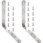 2 pi�ces 150x150x20x3 mm equerre fixation forme de l �querre, �querre de coin en acier inox, support ...