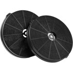 2 pi�ces 17. 5x2. 4 cm circulation d'air filtre � charbon hotte, universel filtre hotte aspirante charbon, ...