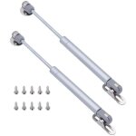 2 pi�ces 200n v�rin � gaz, ascenseur � gaz elescopic soft close strut lift stay gas spring armoire charni�res ...