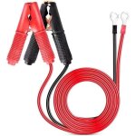 2 pi�ces 30a pinces crocodile pinces crocodile 12v 24v c�ble de d�marrage pour chargeur de batterie de ...