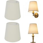 2 pi�ces abat - jour en tissu de style europ�en e14 lustre lampe de table lampadaire int�rieur chambre ...