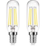 2 pi�ces ampoule hotte aspirante 40w de remplacement incandescent, e14 t25 led 4w ampoule de hotte, ampoule ...